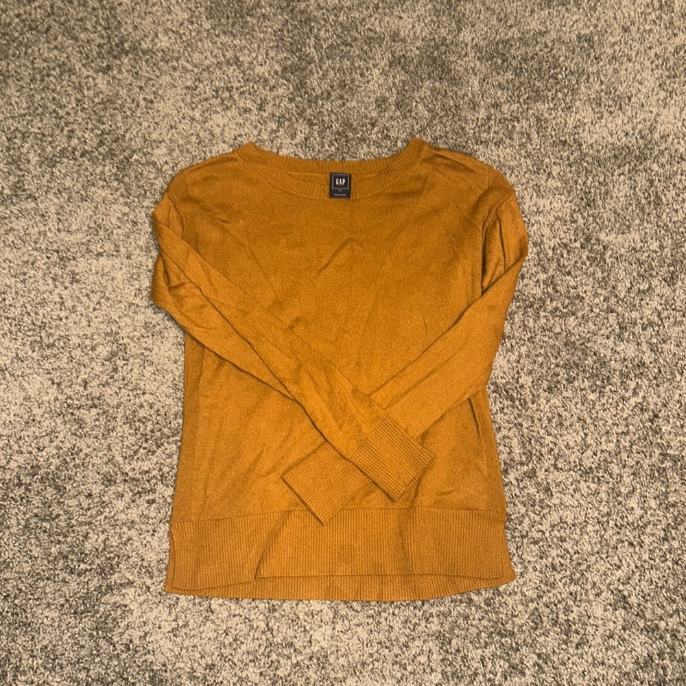 Mustard yellow Gap Sweater